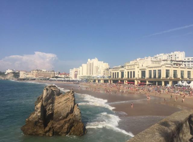 Studio Biarritz Victoria Grande Plage Exterior foto